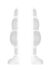 �������� ������ - ������� "Sono #50 - 4' Medium Hollow Tunnel Butt Plug Translucent" 
