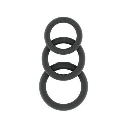 ����������� ������ "Sono #25 Cockring Set Grey" (�������� 3 ��.) 