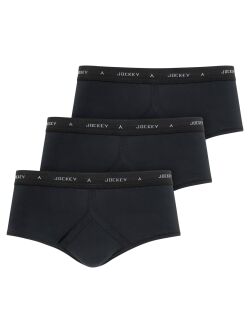 �����-����� "21000183 Classic Cotton Y-Front Briefs Black" (�������� 3 ��) 