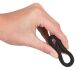 ����������� ������ "Black Velvets - Silicone Cock Ring 3,8" 