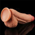 �������������-��������� "Dual Layered Platinum Silicone Cock 10' Skin" 