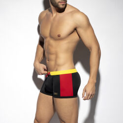 ������-������� "Flags Swim Trunk - Black" 