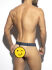 �����-������� "Recycled Rib Band Thong - Navy" 