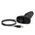 �������� ������ "b-Vibe - Rimming Proof Black" (� �������� ��������) 