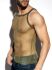 �����-���������� "Beachy Net Strap Tank Top - Khaki" 