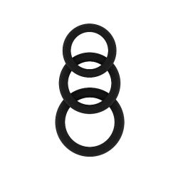 ����������� ������ "Sono #25 Cockring Set Black" (�������� 3 ��.) 