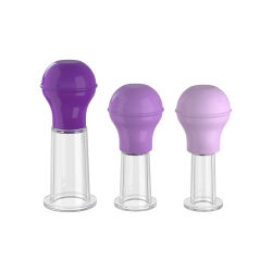 ��������� ����� ��� ������ "Her Nipple Enhancer Set - Purple" 
