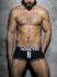 �����-����� "Double Piping Bottomless Boxer - Black" 
