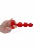 ����� ��� �������� ���������� "Ouch! - Silicone USB-Rechargeable Anal Set - Red" 