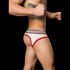 �����-����� "Backless Briefs Bond Street - White/Red/Black" (SALE!) 