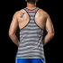 �����-���������� "Fido Tanktop - Navy/White" (SALE!) 
