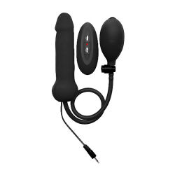 ������������� "Ouch! - Inflatable Vibrating Silicone Dong Black" (������������� � ���������) 