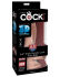 �������������-��������� "King Cock Plus - 6,5' 3D Cock With Balls Light" 