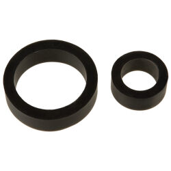 ����������� ������ "TitanMen Cock Ring Double Pack - Black" (�������� 2 ��.) 