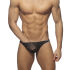 �����-����� "Flowery Lace Bikini Briefs - Black" 
