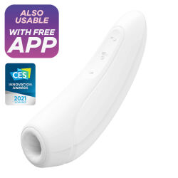 ���������� "Satisfyer - Curvy 1+ White" (� ��������� � ��������-�������� ��������) 