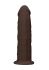 �������������-��������� "RealRock Silicone 7,5' Dual Density - Brown" 