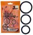 ����������� ������ "Silicone Cock Ring Set Black" (�������� 3 ��.) 