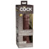 �������������-��������� "King Cock Elite - 8' Dual Density Cock Brown" 