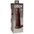 �������������-��������� "King Cock Elite - 8' Dual Density Cock Brown" 
