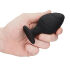 �������� ������ "Ouch! - Swirled Butt Plug Set Black" (�������� 3 ��.) 
