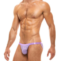 �����-����� "Net Trap Tanga Briefs - Lavender" 