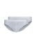 �����-����� "Cotton Rib Slim Waist Briefs 2 Pack Silver Melange" (�������� 2 ��.) 