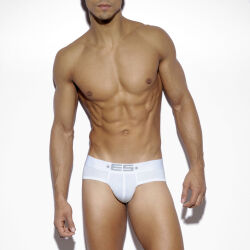 �����-����� "Basic Modal Push-Up Briefs - White" 