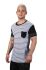 �������� "League Tee - Grey / White Stripe" 