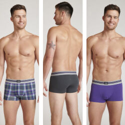 �����-������� "17302913 Short Trunk 3 Pack - Woodland Gray" (�������� 3 ��.) 
