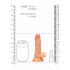 �������������-��������� "RealRock - 6' Vibrating Realistic Cock With Remote Flesh" (� ���������) 