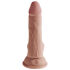 �������������-��������� "King Cock Plus - 6,5' 3D Cock With Balls Tan" 