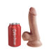 �������������-��������� "King Cock Plus - 6,5' 3D Cock With Balls Tan" 