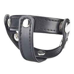 ����������� ������ / ����������� ������� "C&B T-Style Cock Ring With Ball Divider" 