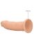 �������������-��������� "RealRock Silicone 9' Dual Density - Flesh" 