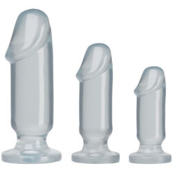�������� ������ "Crystal Jellies - Anal Starter Kit Clear" (����� 3 ��.) (����. ����!) 