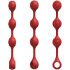 �������� ������ "Kink - Weighted Silicone Anal Balls Red" (�����������) (����. ����!) 