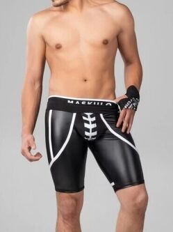 �������� ����������� "Skulla - Men�s Fetish Cycling Shorts White" 
