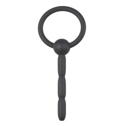 ����������� / ������� ��� ������ "Sinner Gear - Ribbed Hollow Silicone Penis Plug" 