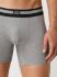 �����-������� "17301733 Boxer Trunk 3 Pack - Black Stripe" (�������� 3 ��.) 