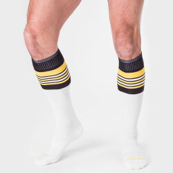 ����� - ����� "Football Socks - White/Black/Yellow" (SALE!) 