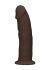 �������������-��������� "Realrock Silicone 6' Dual Density - Brown" 