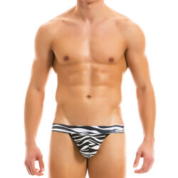 �����-����� "Animal Tanga Briefs - Zebra" 