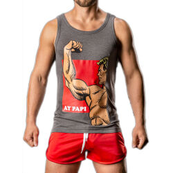 �����-���������� "Kette Berlin Ay Papi Tank - Dark Grey" (SALE!) 