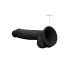 �������������-��������� "RealRock Silicone 9' Dual Density With Balls - Black" 