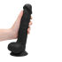 �������������-��������� "RealRock Silicone 9' Dual Density With Balls - Black" 
