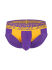 �����-����� "Bloc Briefs 077 - Purple/Mustard" 