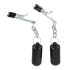 ������ ��� ������ � ������ "Fetish - Nipple Clamps With Weights 115 gr." 