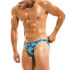 ������-����� "Camo Low Cut Brief - Aqua" 