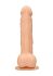 �������������-��������� "RealRock Silicone 9,5' Dual Density - Flesh" 